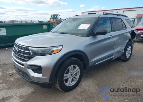 2021 Ford Explorer Xlt from USA, damaged, VIN 1FMSK8DH7MGB54683